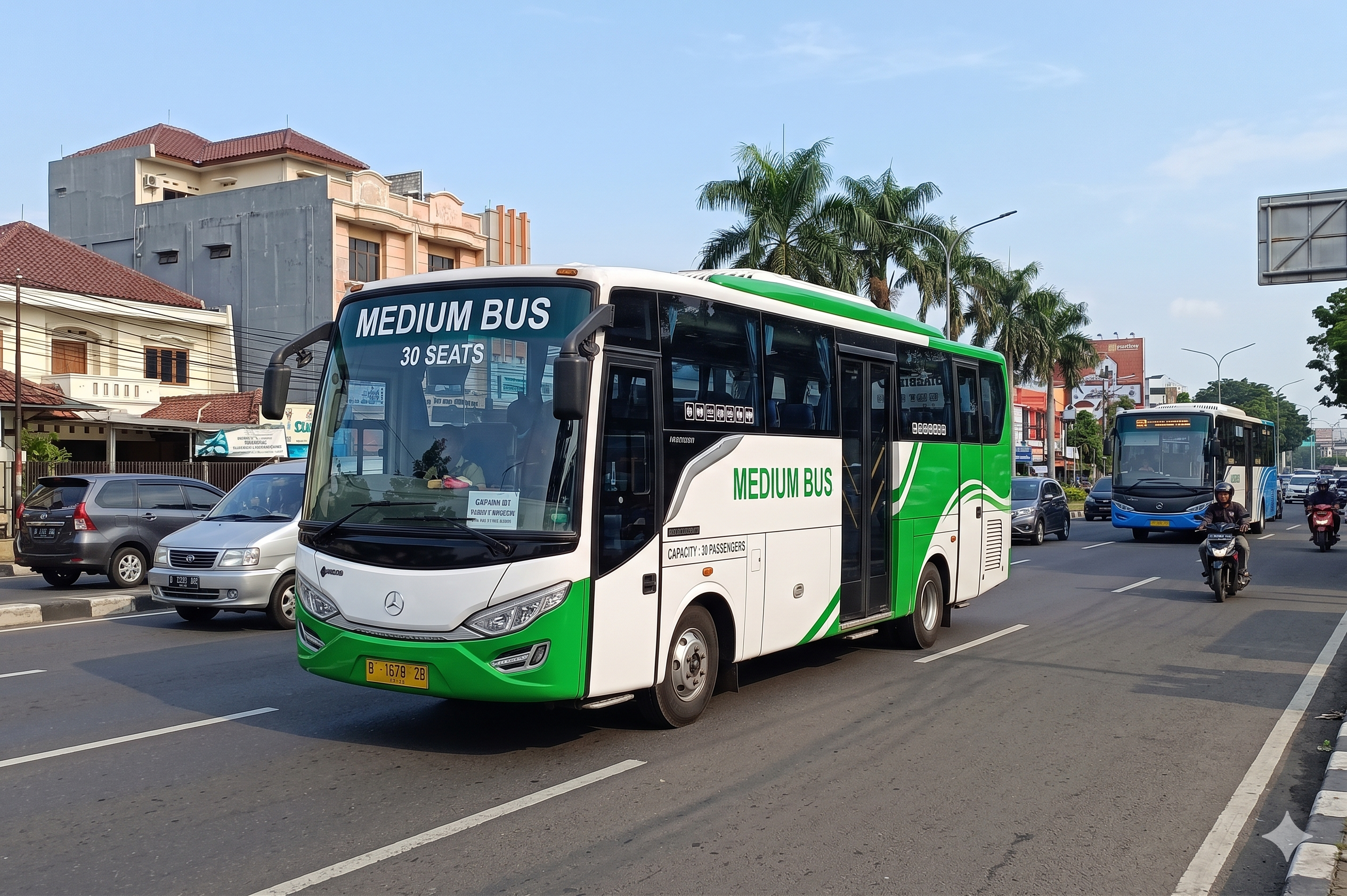Sewa Bus Medium Jabodetabek